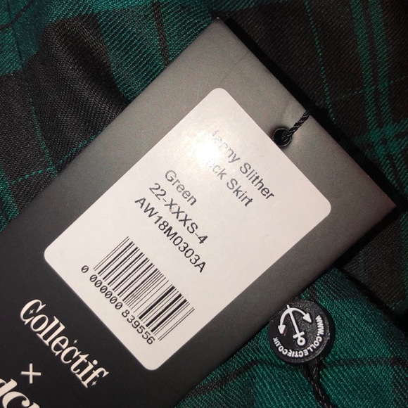 Collectif X ModCloth Jenny Slither Check Skirt - Picture 3 of 3